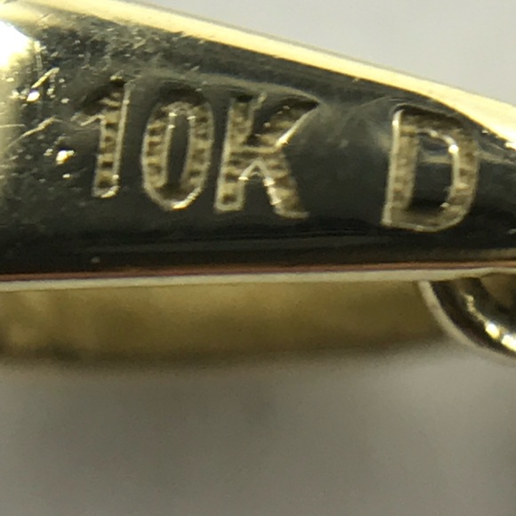 10kt double heart ❤️ pendant - Picture 9 of 13